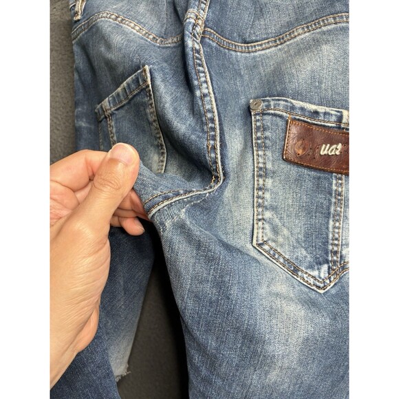 Dsquared2 Jeans Mens 32 Blue Distressed Slim Fit Denim Italy - Picture 10 of 16